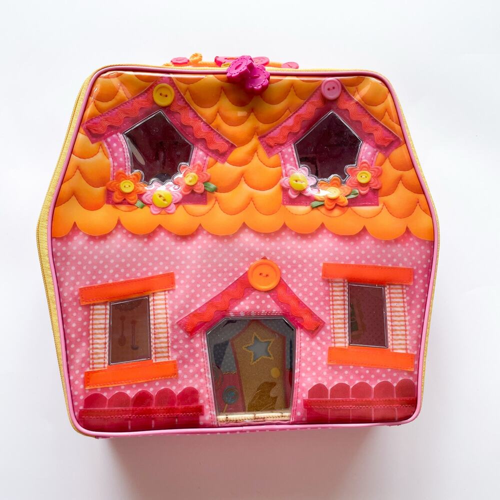 Lalaloopsy Mini Doll Carry-Along Playhouse Zippered Storage Case